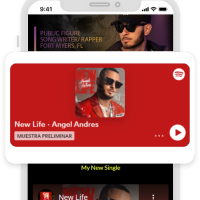 spotify tarjeta de presentacion digital en colombia